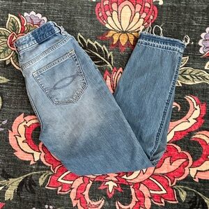 🍊 Abercrombie & Fitch Distressed Straight Leg Jeans Women’s 27